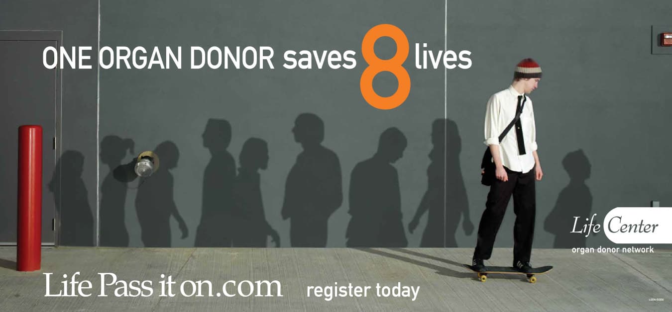 LifeCenter campaign posters
