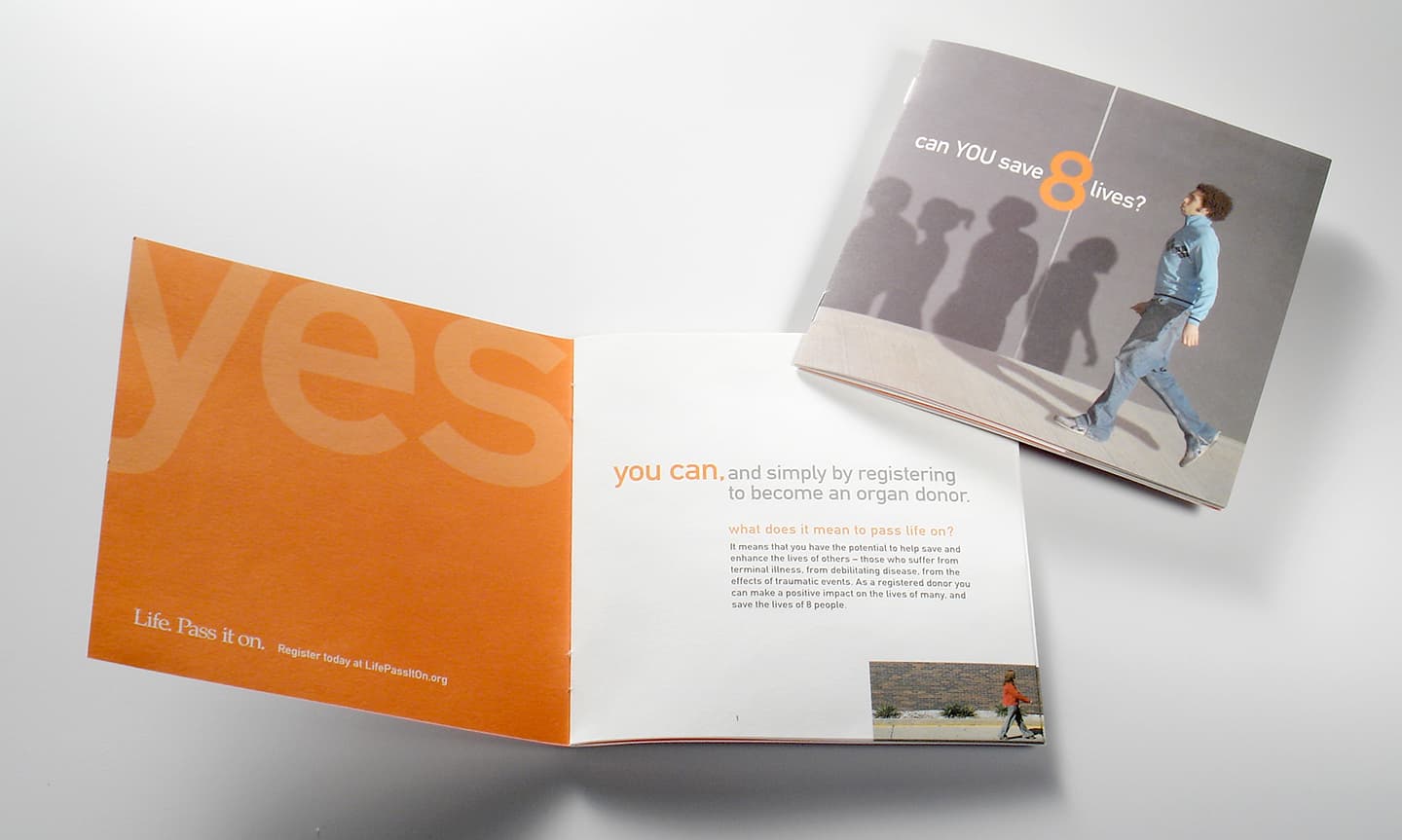 LifeCenter collateral display